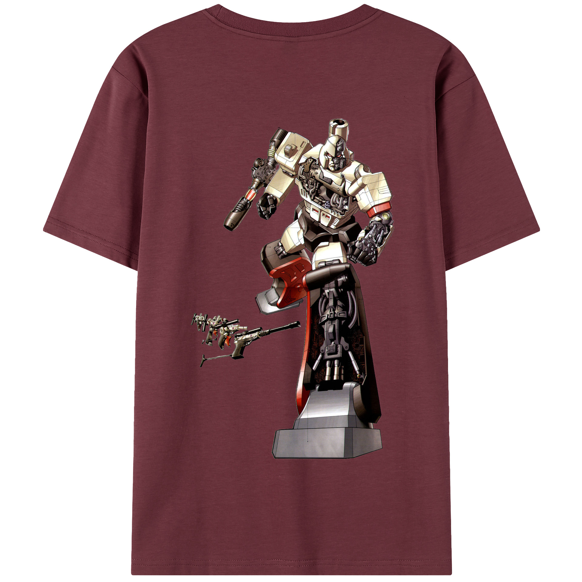 （画像用）  綿100％半袖Tシャツ（背面プリント）